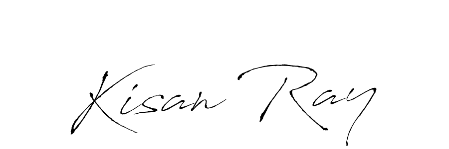 Design your own signature with our free online signature maker. With this signature software, you can create a handwritten (Antro_Vectra) signature for name Kisan Ray. Kisan Ray signature style 6 images and pictures png