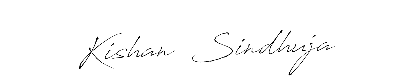 You should practise on your own different ways (Antro_Vectra) to write your name (Kishan  Sindhuja) in signature. don't let someone else do it for you. Kishan  Sindhuja signature style 6 images and pictures png