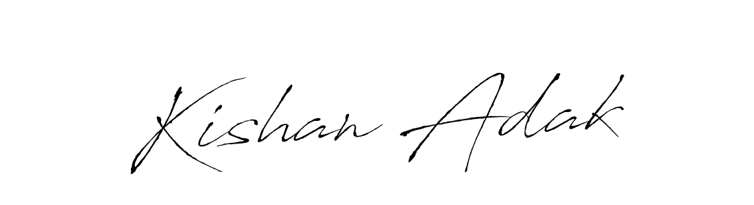Make a beautiful signature design for name Kishan Adak. Use this online signature maker to create a handwritten signature for free. Kishan Adak signature style 6 images and pictures png