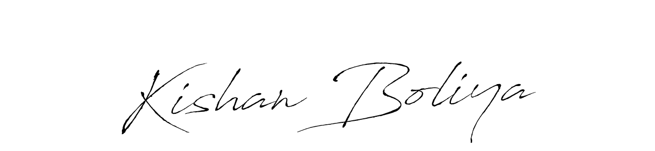Similarly Antro_Vectra is the best handwritten signature design. Signature creator online .You can use it as an online autograph creator for name Kishan Boliya. Kishan Boliya signature style 6 images and pictures png