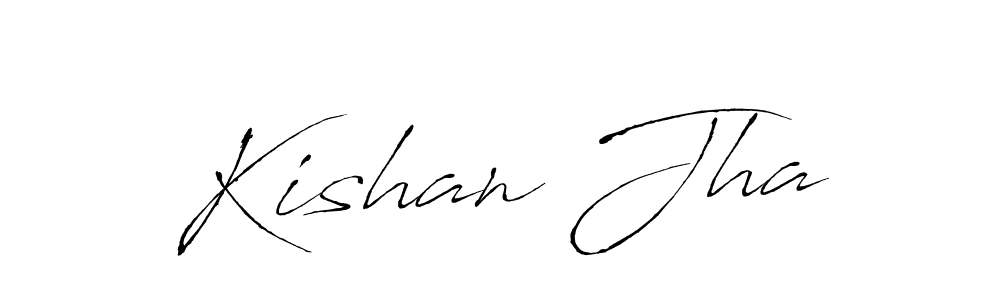 Similarly Antro_Vectra is the best handwritten signature design. Signature creator online .You can use it as an online autograph creator for name Kishan Jha. Kishan Jha signature style 6 images and pictures png