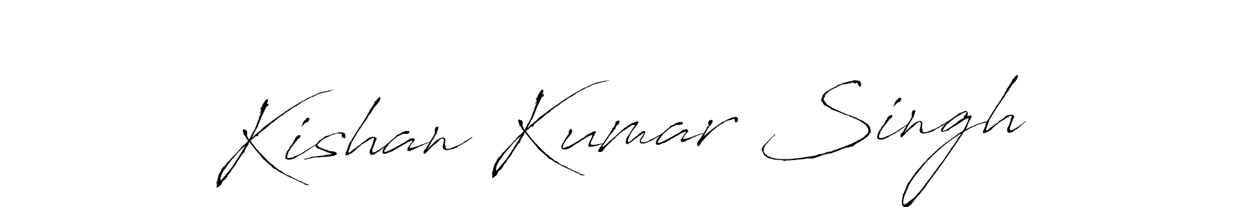 Use a signature maker to create a handwritten signature online. With this signature software, you can design (Antro_Vectra) your own signature for name Kishan Kumar Singh. Kishan Kumar Singh signature style 6 images and pictures png