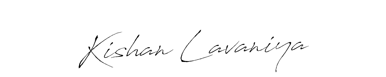 if you are searching for the best signature style for your name Kishan Lavaniya. so please give up your signature search. here we have designed multiple signature styles  using Antro_Vectra. Kishan Lavaniya signature style 6 images and pictures png