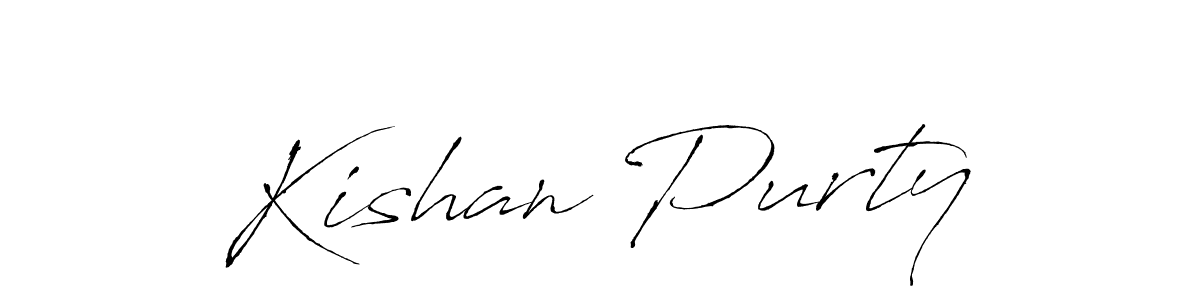 How to make Kishan Purty signature? Antro_Vectra is a professional autograph style. Create handwritten signature for Kishan Purty name. Kishan Purty signature style 6 images and pictures png