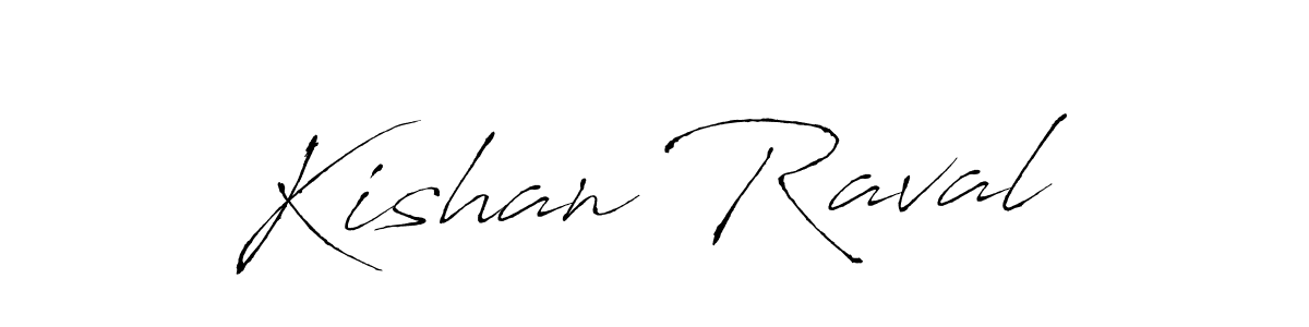 You should practise on your own different ways (Antro_Vectra) to write your name (Kishan Raval) in signature. don't let someone else do it for you. Kishan Raval signature style 6 images and pictures png