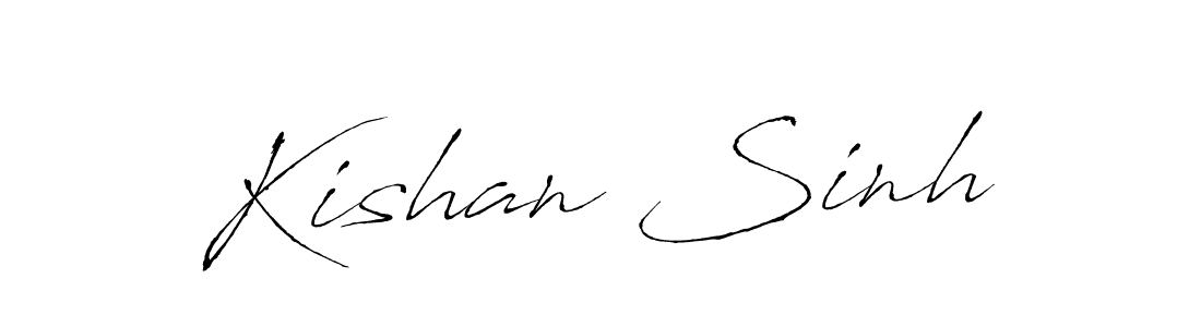 Also we have Kishan Sinh name is the best signature style. Create professional handwritten signature collection using Antro_Vectra autograph style. Kishan Sinh signature style 6 images and pictures png