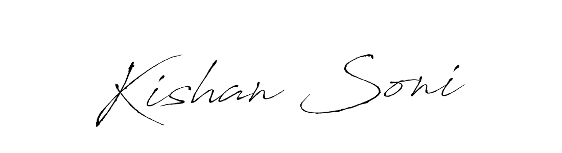Antro_Vectra is a professional signature style that is perfect for those who want to add a touch of class to their signature. It is also a great choice for those who want to make their signature more unique. Get Kishan Soni name to fancy signature for free. Kishan Soni signature style 6 images and pictures png