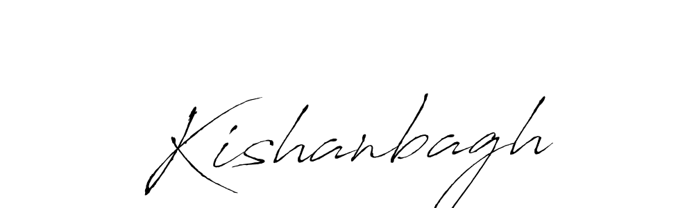 How to make Kishanbagh name signature. Use Antro_Vectra style for creating short signs online. This is the latest handwritten sign. Kishanbagh signature style 6 images and pictures png