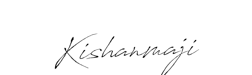 Make a beautiful signature design for name Kishanmaji. With this signature (Antro_Vectra) style, you can create a handwritten signature for free. Kishanmaji signature style 6 images and pictures png