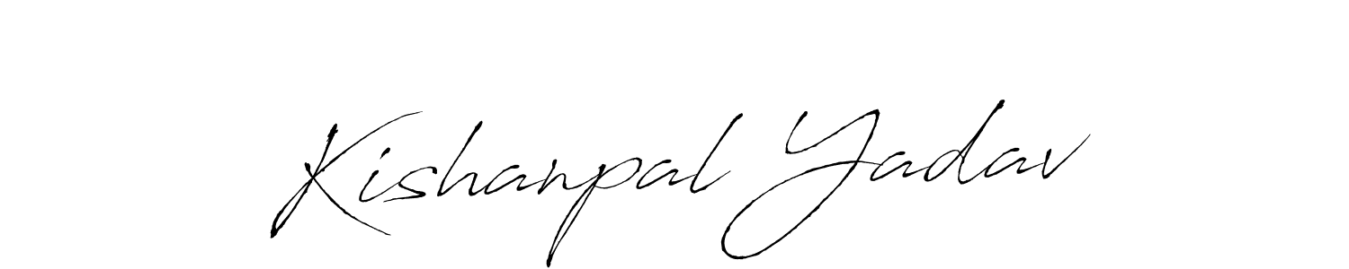 Kishanpal Yadav stylish signature style. Best Handwritten Sign (Antro_Vectra) for my name. Handwritten Signature Collection Ideas for my name Kishanpal Yadav. Kishanpal Yadav signature style 6 images and pictures png