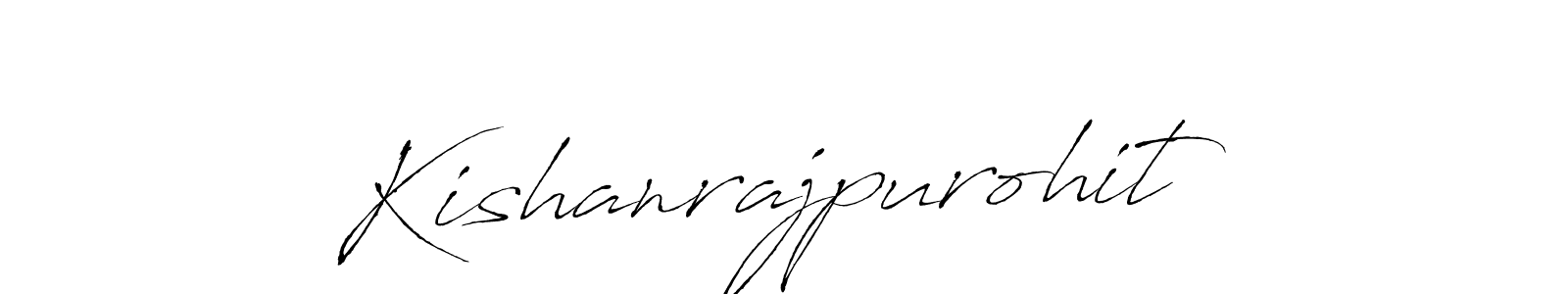 Use a signature maker to create a handwritten signature online. With this signature software, you can design (Antro_Vectra) your own signature for name Kishanrajpurohit. Kishanrajpurohit signature style 6 images and pictures png