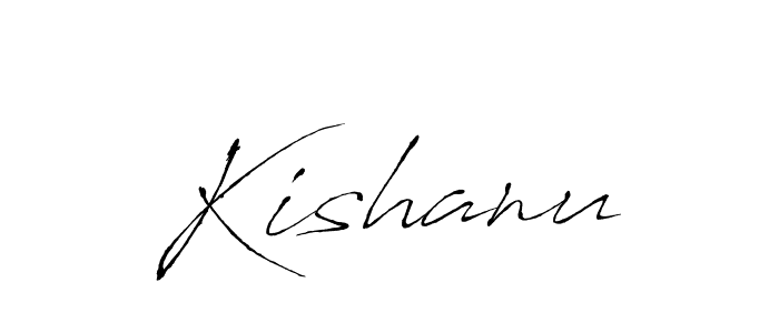 Use a signature maker to create a handwritten signature online. With this signature software, you can design (Antro_Vectra) your own signature for name Kishanu. Kishanu signature style 6 images and pictures png