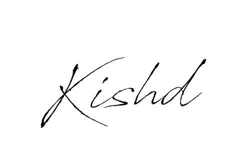 Design your own signature with our free online signature maker. With this signature software, you can create a handwritten (Antro_Vectra) signature for name Kishd. Kishd signature style 6 images and pictures png