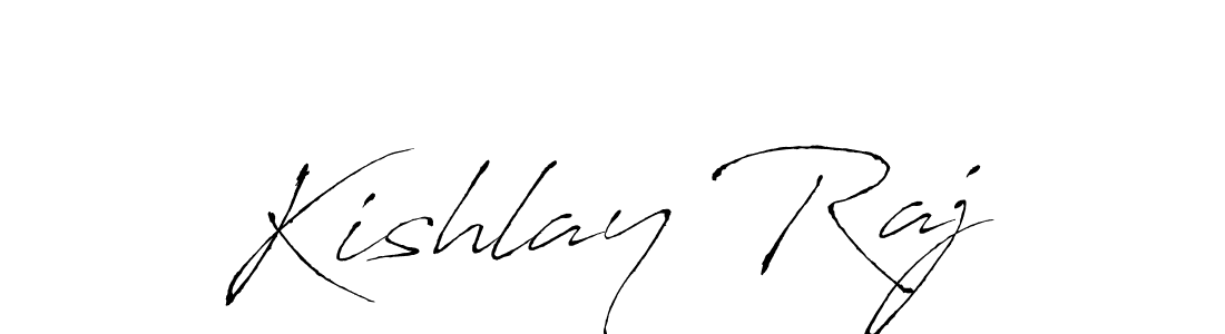 It looks lik you need a new signature style for name Kishlay Raj. Design unique handwritten (Antro_Vectra) signature with our free signature maker in just a few clicks. Kishlay Raj signature style 6 images and pictures png
