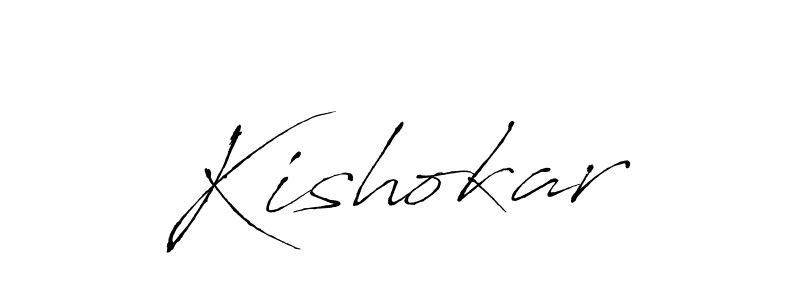 You should practise on your own different ways (Antro_Vectra) to write your name (Kishokar) in signature. don't let someone else do it for you. Kishokar signature style 6 images and pictures png