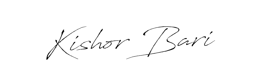 Similarly Antro_Vectra is the best handwritten signature design. Signature creator online .You can use it as an online autograph creator for name Kishor Bari. Kishor Bari signature style 6 images and pictures png