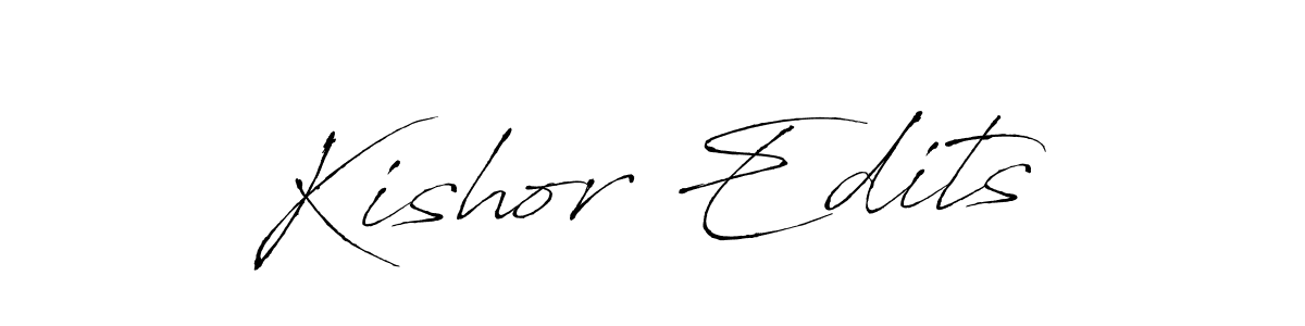 How to make Kishor Edits name signature. Use Antro_Vectra style for creating short signs online. This is the latest handwritten sign. Kishor Edits signature style 6 images and pictures png