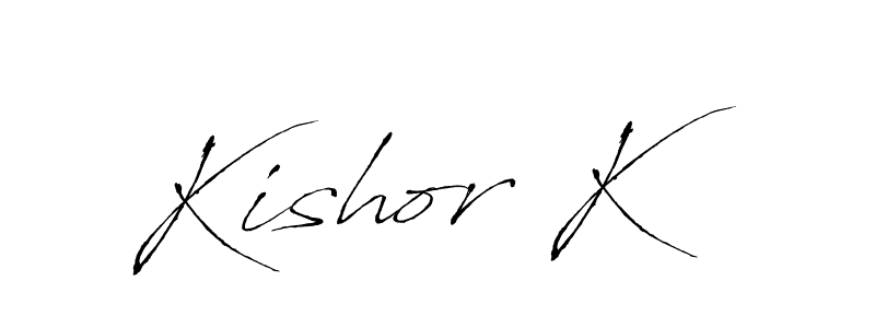 Once you've used our free online signature maker to create your best signature Antro_Vectra style, it's time to enjoy all of the benefits that Kishor K name signing documents. Kishor K signature style 6 images and pictures png