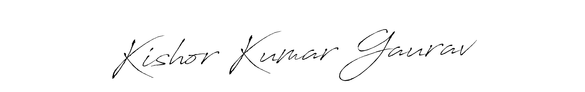 Antro_Vectra is a professional signature style that is perfect for those who want to add a touch of class to their signature. It is also a great choice for those who want to make their signature more unique. Get Kishor Kumar Gaurav name to fancy signature for free. Kishor Kumar Gaurav signature style 6 images and pictures png