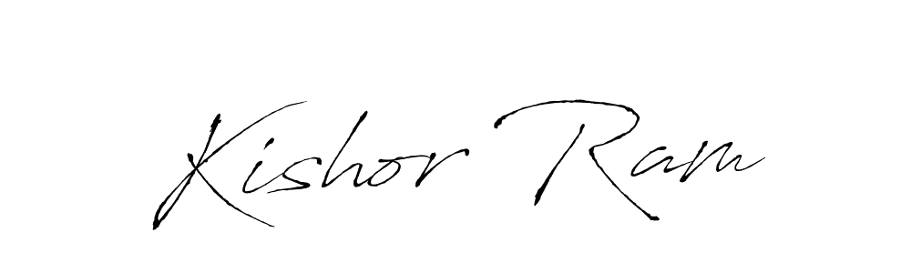 How to make Kishor Ram signature? Antro_Vectra is a professional autograph style. Create handwritten signature for Kishor Ram name. Kishor Ram signature style 6 images and pictures png