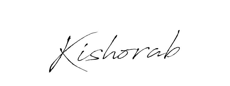 Also we have Kishorab name is the best signature style. Create professional handwritten signature collection using Antro_Vectra autograph style. Kishorab signature style 6 images and pictures png