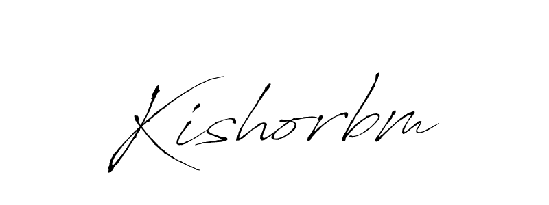 How to make Kishorbm name signature. Use Antro_Vectra style for creating short signs online. This is the latest handwritten sign. Kishorbm signature style 6 images and pictures png