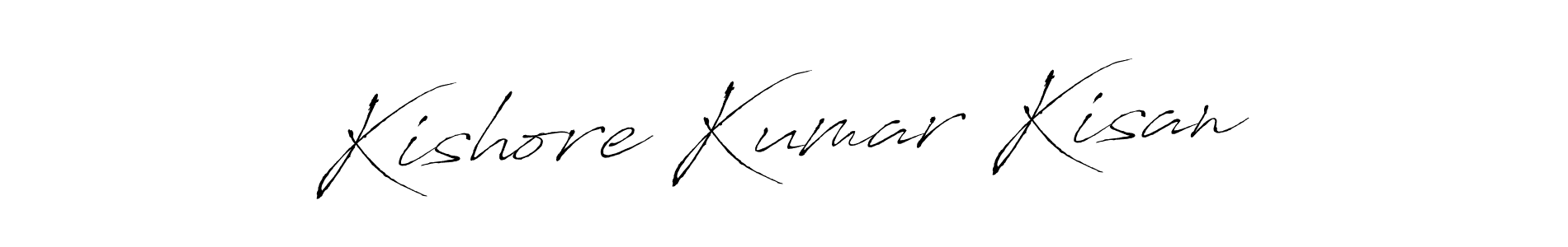 How to make Kishore Kumar Kisan signature? Antro_Vectra is a professional autograph style. Create handwritten signature for Kishore Kumar Kisan name. Kishore Kumar Kisan signature style 6 images and pictures png