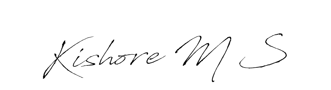 You can use this online signature creator to create a handwritten signature for the name Kishore M S. This is the best online autograph maker. Kishore M S signature style 6 images and pictures png