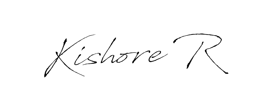 Make a beautiful signature design for name Kishore R. Use this online signature maker to create a handwritten signature for free. Kishore R signature style 6 images and pictures png