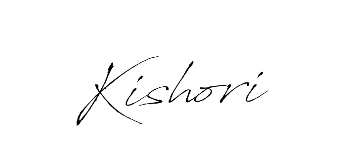 How to make Kishori signature? Antro_Vectra is a professional autograph style. Create handwritten signature for Kishori name. Kishori signature style 6 images and pictures png