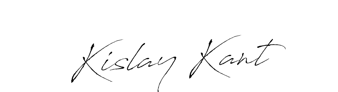 You can use this online signature creator to create a handwritten signature for the name Kislay Kant. This is the best online autograph maker. Kislay Kant signature style 6 images and pictures png