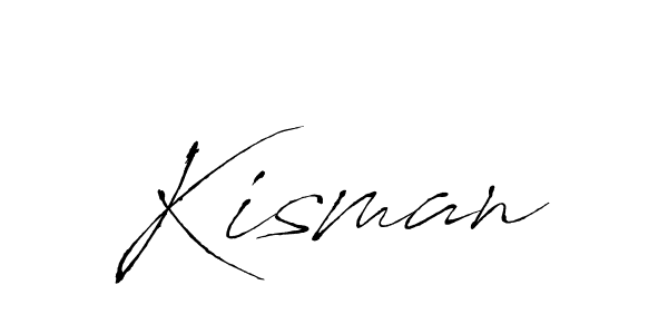 Kisman stylish signature style. Best Handwritten Sign (Antro_Vectra) for my name. Handwritten Signature Collection Ideas for my name Kisman. Kisman signature style 6 images and pictures png