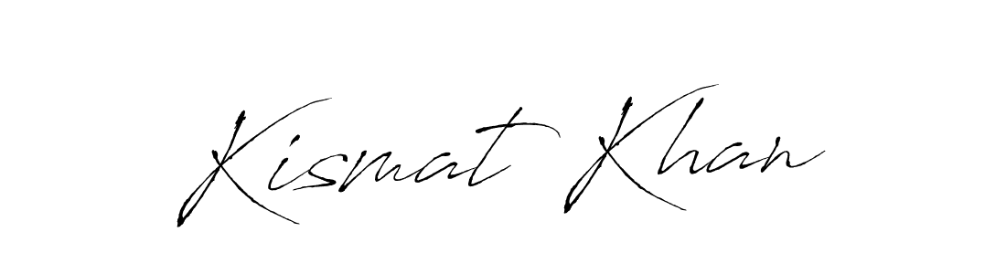 Make a beautiful signature design for name Kismat Khan. With this signature (Antro_Vectra) style, you can create a handwritten signature for free. Kismat Khan signature style 6 images and pictures png