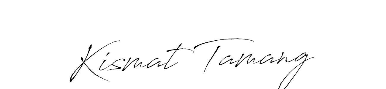 You can use this online signature creator to create a handwritten signature for the name Kismat Tamang. This is the best online autograph maker. Kismat Tamang signature style 6 images and pictures png