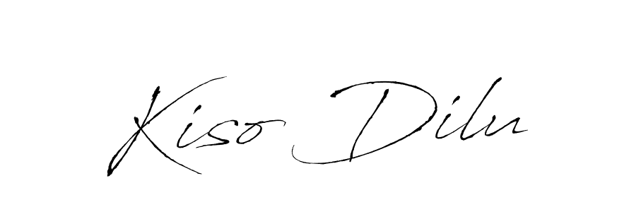 Kiso Dilu stylish signature style. Best Handwritten Sign (Antro_Vectra) for my name. Handwritten Signature Collection Ideas for my name Kiso Dilu. Kiso Dilu signature style 6 images and pictures png