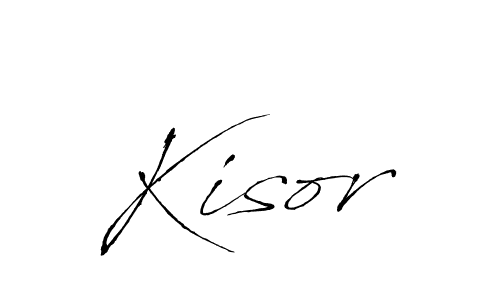 Antro_Vectra is a professional signature style that is perfect for those who want to add a touch of class to their signature. It is also a great choice for those who want to make their signature more unique. Get Kisor name to fancy signature for free. Kisor signature style 6 images and pictures png