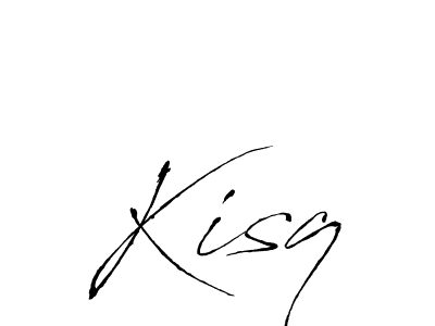 Design your own signature with our free online signature maker. With this signature software, you can create a handwritten (Antro_Vectra) signature for name Kisq. Kisq signature style 6 images and pictures png