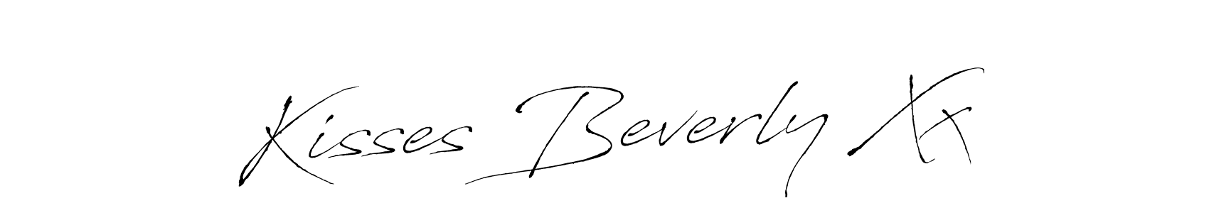 You can use this online signature creator to create a handwritten signature for the name Kisses Beverly Xx. This is the best online autograph maker. Kisses Beverly Xx signature style 6 images and pictures png