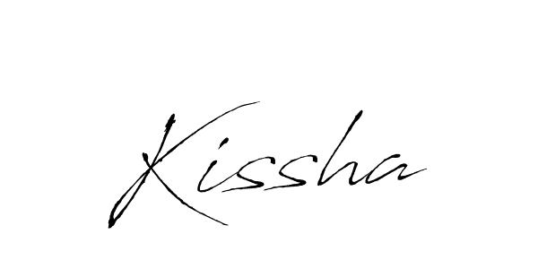 Antro_Vectra is a professional signature style that is perfect for those who want to add a touch of class to their signature. It is also a great choice for those who want to make their signature more unique. Get Kissha name to fancy signature for free. Kissha signature style 6 images and pictures png