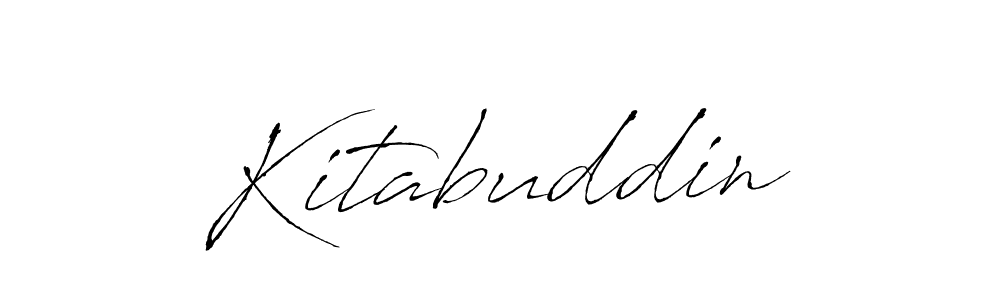 Similarly Antro_Vectra is the best handwritten signature design. Signature creator online .You can use it as an online autograph creator for name Kitabuddin. Kitabuddin signature style 6 images and pictures png