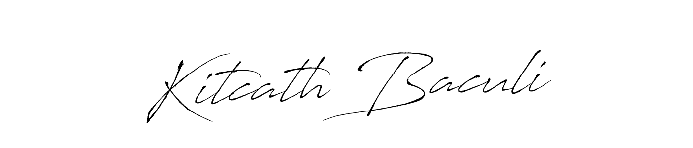 Similarly Antro_Vectra is the best handwritten signature design. Signature creator online .You can use it as an online autograph creator for name Kitcath Baculi. Kitcath Baculi signature style 6 images and pictures png