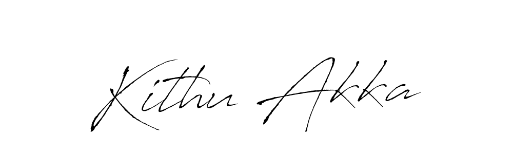 You should practise on your own different ways (Antro_Vectra) to write your name (Kithu Akka) in signature. don't let someone else do it for you. Kithu Akka signature style 6 images and pictures png