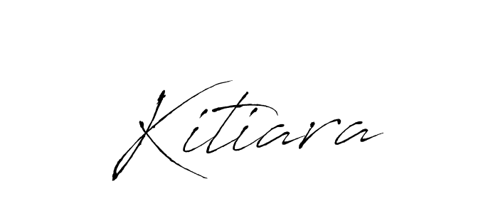 Kitiara stylish signature style. Best Handwritten Sign (Antro_Vectra) for my name. Handwritten Signature Collection Ideas for my name Kitiara. Kitiara signature style 6 images and pictures png