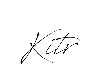 Antro_Vectra is a professional signature style that is perfect for those who want to add a touch of class to their signature. It is also a great choice for those who want to make their signature more unique. Get Kitr name to fancy signature for free. Kitr signature style 6 images and pictures png