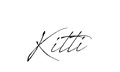 if you are searching for the best signature style for your name Kitti. so please give up your signature search. here we have designed multiple signature styles  using Antro_Vectra. Kitti signature style 6 images and pictures png