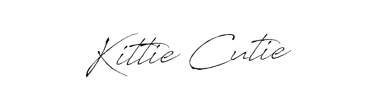 Also we have Kittie Cutie name is the best signature style. Create professional handwritten signature collection using Antro_Vectra autograph style. Kittie Cutie signature style 6 images and pictures png