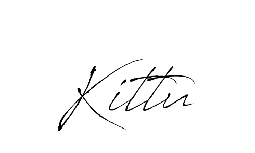 Antro_Vectra is a professional signature style that is perfect for those who want to add a touch of class to their signature. It is also a great choice for those who want to make their signature more unique. Get Kittu name to fancy signature for free. Kittu signature style 6 images and pictures png