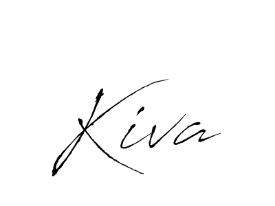 Kiva stylish signature style. Best Handwritten Sign (Antro_Vectra) for my name. Handwritten Signature Collection Ideas for my name Kiva. Kiva signature style 6 images and pictures png