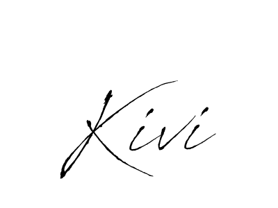 Make a beautiful signature design for name Kivi. With this signature (Antro_Vectra) style, you can create a handwritten signature for free. Kivi signature style 6 images and pictures png