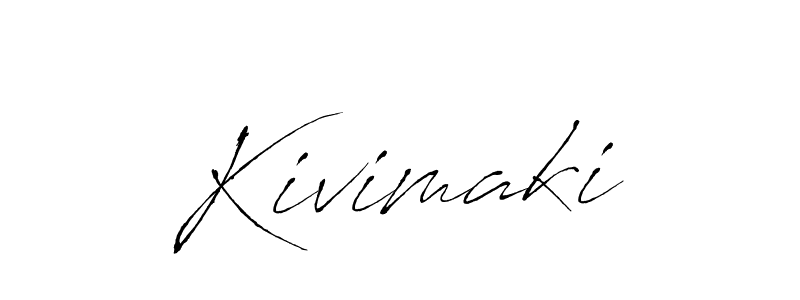 How to make Kivimaki name signature. Use Antro_Vectra style for creating short signs online. This is the latest handwritten sign. Kivimaki signature style 6 images and pictures png